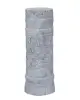 Product image 3 of the product “Batur - Straight pedestal with flower motif, Ø 15cm, 45cm H | cast stone ”